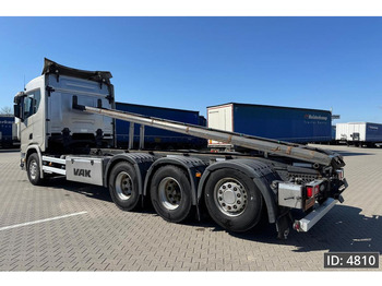 Контейнеровоз/ Сменна каросерия камион Scania R540 Topline, Euro 6, / 8x4 / BDF / Lift axle / frame 7.4 m: снимка 2