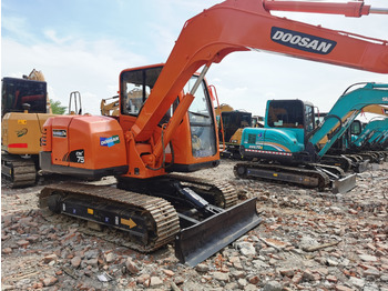 Верижен багер DOOSAN DX75: снимка 3