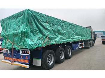 Бордово полуремарке/ Платформа TITAN