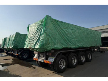 Нови Самосвал полуремарке За превоз на насипни материали TITAN 4 Axle 80 Ton Dump Trailer for Sale In Cameroon: снимка 5