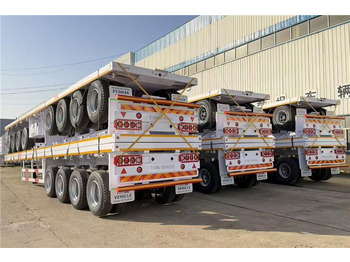 Бордово полуремарке/ Платформа TITAN