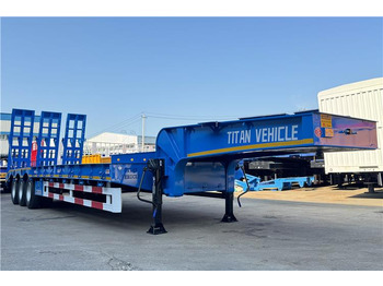 Нискорамна площадка полуремарке TITAN