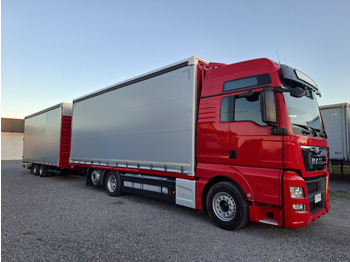 Камион с брезент MAN TGX 26.440