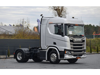 Влекач Scania R450 / HYDRAULIKA / RETARDER / ACC / KLIMA / FULL LEDY / ALUFELGI / SERWISOWANA / SPROWADZONA: снимка 3