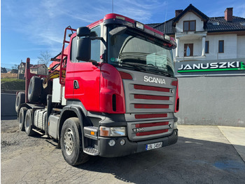 Камион за дърва SCANIA R 500