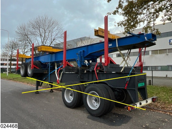 Полуремарке за дърва Legras Openlaadbak Wood transport, Steel suspension: снимка 5