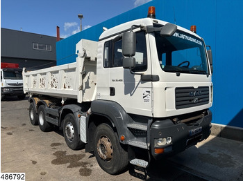 Самосвал камион MAN TGA 35 400 8x4, Manual, Steel suspension: снимка 3
