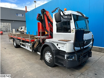 Бордови камион, Камион с кран Renault Premium 310 Dxi EURO 5, Palfinger, Manual transmission: снимка 3