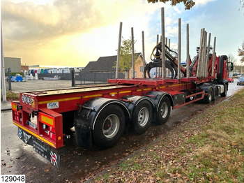 Полуремарке за дърва Trax Chassis Timber transport, Kesla 2012: снимка 5