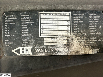 Рефрижератор полуремарке Van Eck Koel vries Mitsubishi: снимка 4