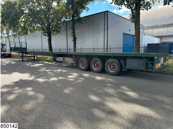 Бордово полуремарке/ Платформа Zwalve open laadbak 41.000 KG: снимка 4