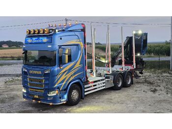 Камион за дърва SCANIA R 650