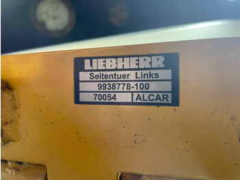 Рама/ Шаси за Строителна техника Liebherr A924B-9938778-Hood/Seitentuer links/Kap: снимка 3