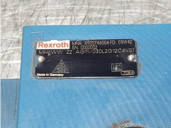 Хидравлика Rexroth MH6WW 22 AG11 - Valve/Ventile/Ventiel: снимка 3