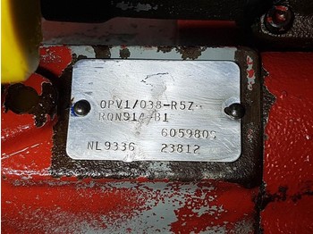 Хидравлика Sauer Sundstrand OPV1/038-R5Z - Werklust WG18 - Lo: снимка 3