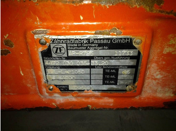 Ос и части за Строителна техника ZF AP-R725 - Axle/Achse/As: снимка 3
