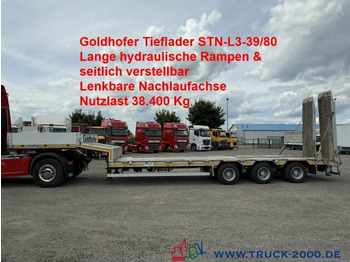 Лизинг на Goldhofer STN-L3-39/80 3Achsen hydraulische Rampen ABS/EBS Goldhofer STN-L3-39/80 3Achsen hydraulische Rampen ABS/EBS: снимка 1
