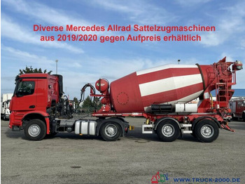 Полуремарке бетон миксер Stetter AM 10m³ FHAC Betonmischer/Concrete Mixer: снимка 2