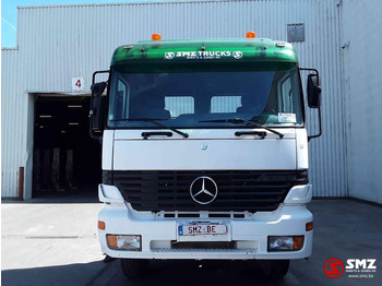 Контейнеровоз/ Сменна каросерия камион Mercedes-Benz Actros 1831 manual lames airco belgium truck: снимка 2