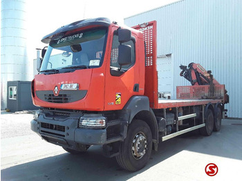 Бордови камион, Камион с кран Renault Kerax 430 Palfinger Pk18002: снимка 3