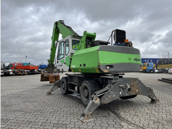 Колесен багер Sennebogen 818  Umschlagbagger   Greifer: снимка 4
