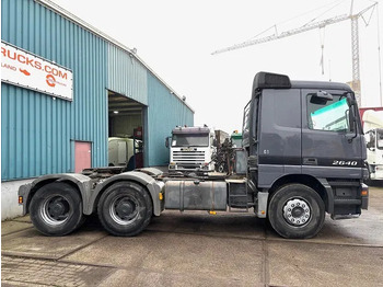 Влекач Mercedes-Benz Actros 2640 S 6x4 FULL STEEL TRACTOR UNIT (EPS WITH CLUTCH (3 PEDALS) / REDUCTION AXLES / FULL STEEL SUSPENSION / HYDRAULIC KIT: снимка 4