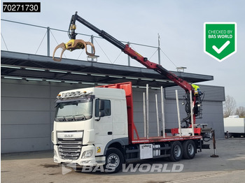 Лизинг на DAF XF 510 6X4 Jonsered Z-Crane SC ACC Retarder Euro 6 DAF XF 510 6X4 Jonsered Z-Crane SC ACC Retarder Euro 6: снимка 1
