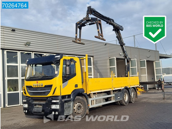 Лизинг на Iveco Stralis 310 6X2 RHD! Atlas 135.2VE-A11 Crane Lift-lenkachse ACC Euro 6 Iveco Stralis 310 6X2 RHD! Atlas 135.2VE-A11 Crane Lift-lenkachse ACC Euro 6: снимка 1