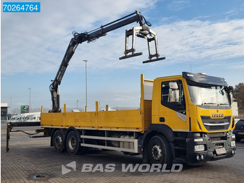Лизинг на Iveco Stralis 310 6X2 RHD! Atlas 135.2VE-A11 Crane Lift-lenkachse ACC Euro 6 Iveco Stralis 310 6X2 RHD! Atlas 135.2VE-A11 Crane Lift-lenkachse ACC Euro 6: снимка 3