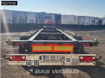 Контейнеровоз/ Сменна каросерия полуремарке Kässbohrer Multi 3 axles: снимка 3