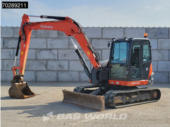 Мини багер Kubota KX080-4: снимка 2