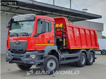 Нови Самосвал камион MAN TGS 33.400 6X4 NEW! 16m3 Wielton tipper Manual Body heating Big-Axle Euro 5: снимка 3