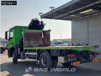 Бордови камион, Камион с кран Mercedes-Benz Arocs 1830 4X2 Hiab 122 ES-3 HIPRO Kran Crane Big-Axle Euro 6: снимка 2