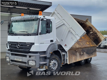 Самосвал камион Mercedes-Benz Axor 2640 6X4 10m3 Meiller Tipper Steelsuspension Manual Euro 4: снимка 3