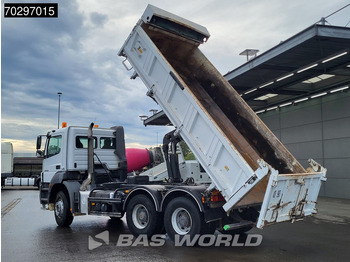 Самосвал камион Mercedes-Benz Axor 2640 6X4 10m3 Meiller Tipper Steelsuspension Manual Euro 4: снимка 2