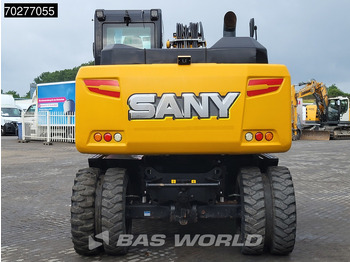 Колесен багер Sany SY155W: снимка 3