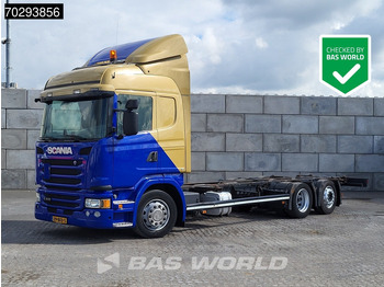 Контейнеровоз/ Сменна каросерия камион SCANIA G 410