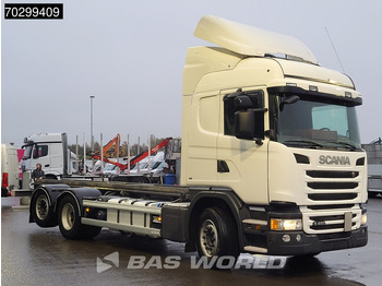 Контейнеровоз/ Сменна каросерия камион Scania G450 G 6X2 Full air suspension Automatic Lift+steering Axle Euro 6: снимка 3 Контейнеровоз/ Сменна каросерия камион Scania G450 G 6X2 Full air suspension Automatic Lift+steering Axle Euro 6: снимка 3