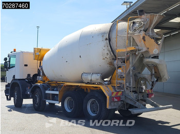 Бетоновоз Scania P410 8X4 9m3 Liebherr mixer 3-Pedals Steering axle Big-Axle Euro 6: снимка 2