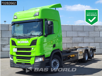 Контейнеровоз/ Сменна каросерия камион SCANIA R 500