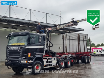 Камион за дърва SCANIA R 580