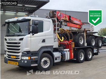 Камион за дърва SCANIA R 580