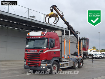 Камион за дърва SCANIA R 730
