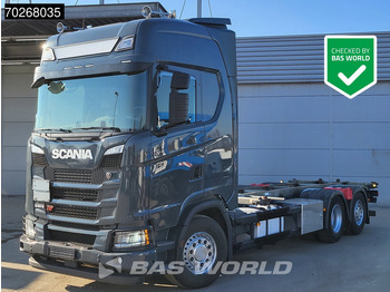Контейнеровоз/ Сменна каросерия камион SCANIA S 540