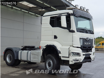 Влекач MAN TGS 22.510 4X4 Allrad! Big-Axle Hydraulik Drumbrakes Navi: снимка 3