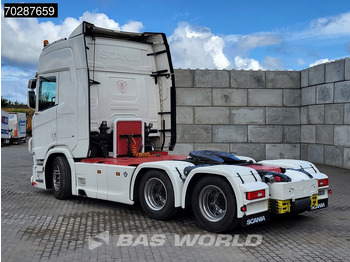 Влекач Scania R590 R 6X4 Full-Air Retarder Standklima Leather LED: снимка 2