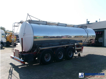 Полуремарке цистерна Crane Fruehauf Chemical ACID tank inox 30 m3 / 1 comp: снимка 4