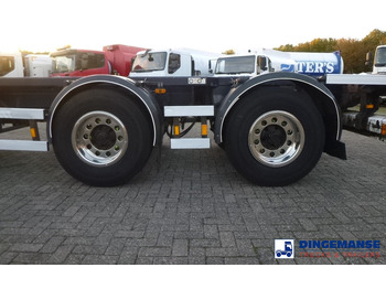 Контейнеровоз/ Сменна каросерия камион D-Tec 4-axle container combi trailer (2 + 2 axles): снимка 5