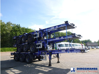 Контейнеровоз/ Сменна каросерия камион Dennison Stack - 3 x container trailer 20-30-40-45 ft: снимка 2