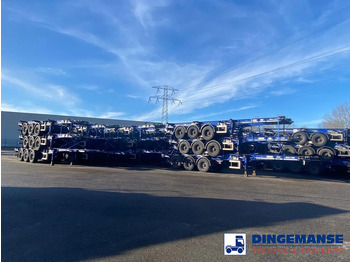 Контейнеровоз/ Сменна каросерия камион Dennison Stack - 3 x container trailer 20-30-40-45 ft: снимка 5